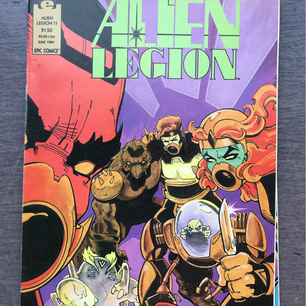 Alien Legion #11 Epic Comics comic book series 1989